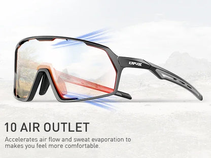 Photochromic Sunglasses Man MTB Climbing Glasses Outdoor Sports Bike Cycling Glasses Women Driving Bicycle Goggles UV400