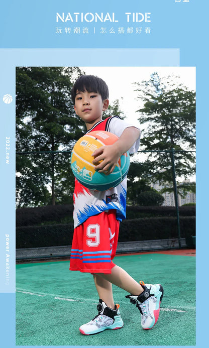 High-Quality Breathable Casual Basketball Shoes for Boys Fashionable Children's Footwear for Comfort And Style