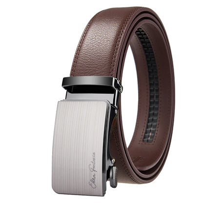 Men's Belt Genuine leather belt Man's high quality luxury business automatic belt Adjustable designer belt for men