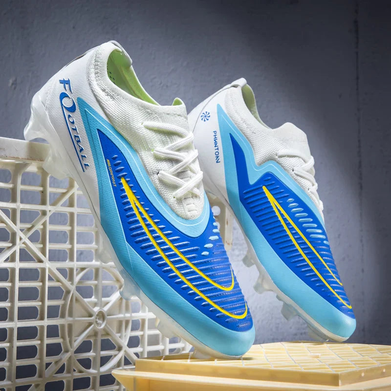 New Professional Men Soccer Shoes Ankle Boys Sneakers Non-Slip Football Boots Match Comfortable Sports Shoes TF/FG Unisex
