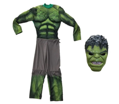 New  Hulk Costumes for kids/ Fancy dress/Halloween Carnival Party Cosplay Boy Kids Clothing Decorations Supplies