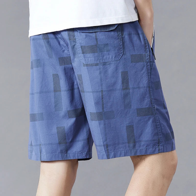 Summer Men's Beach Shorts Loose Casual Sports Jogger Shorts Big Size 6XL Man Print Shorts Swimsuit Quick Dry  Board Shorts