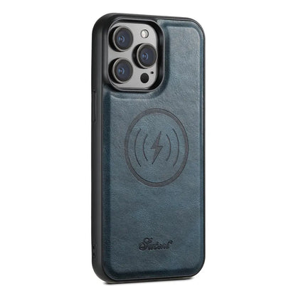 Magsafe Magnetic 2 In 1 Detachable Wallet Leather Case For iPhone 12 13 14 15 16 17 Pro Max Plus 16E 17 Air Holder Cover