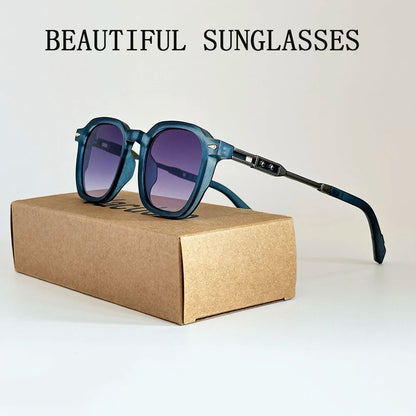 Vintage Sunglasses Women 2025 Square Sunglass Men Vacation Fashion Glasses Gafas De Sol Hombre Lunette Soleil Femme Dropshipping
