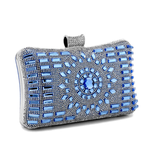Women Evening Bag Diamonds Purse Handbags Chain Shoulder Wedding Party Evening Clutches Messenger Bag Christmas