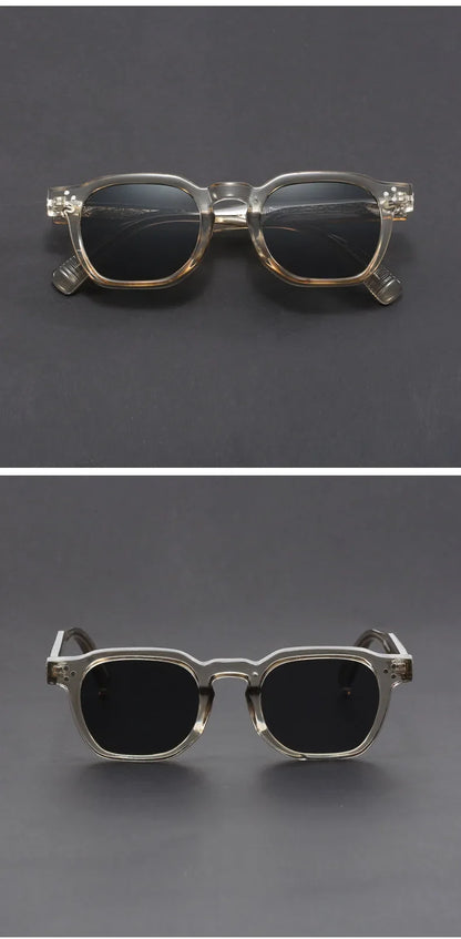New Fashion Personalized Simple Geometric Design Polarized Sunglasses UV Protection Customizable Prescription  1045