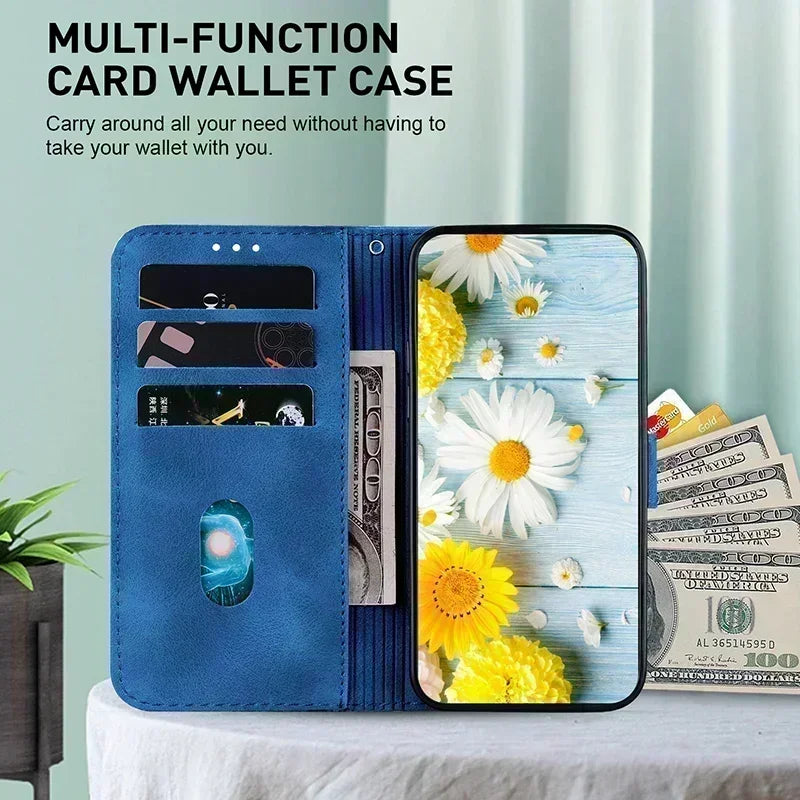 Leather Phone Case For iphone 15 14 13 12 11 Pro Max XS XR 7 6 6 6s Plus SE SE3 se4 2024 Wallet Lanyard Cover