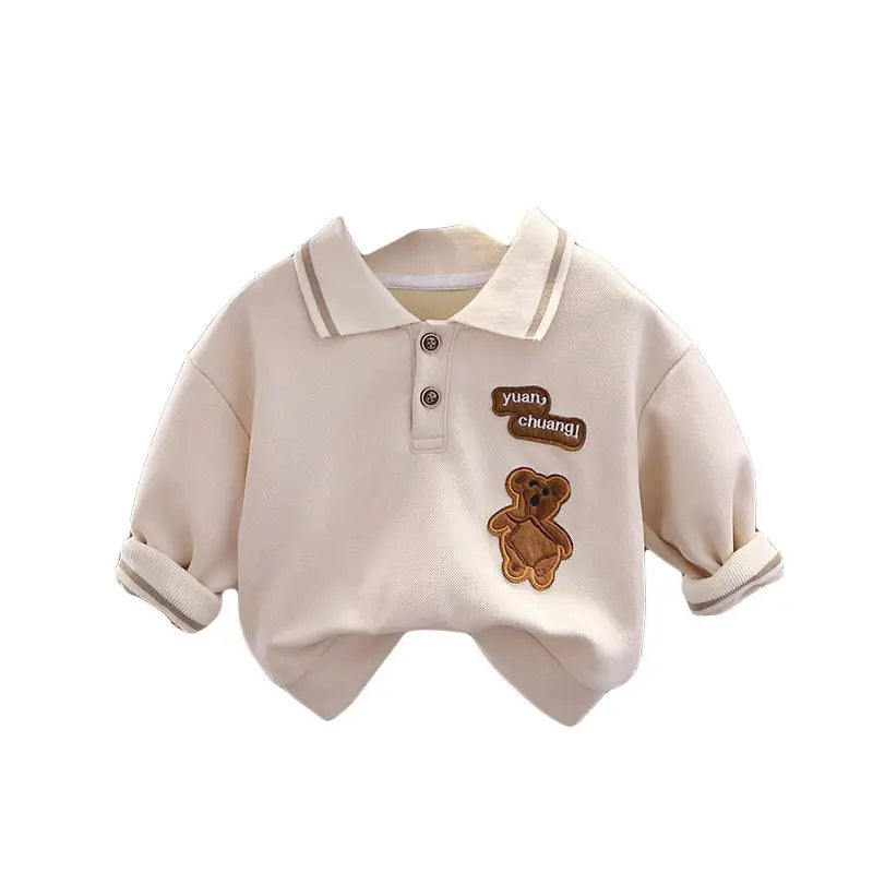 New Autumn Brand Kids Boys T-shirts Kids Spring Clothes Child T-shirt Clothing Costume Long Sleeve Tops Tee 1 2 3 4 5 Years