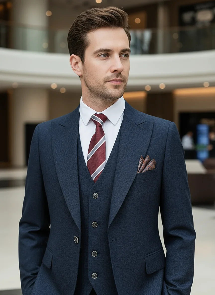 High Quality Male Groom Wedding Blazers Slim Fit Casual Evening Gown Business Office Men's Suits