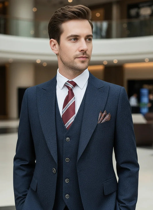 High Quality Male Groom Wedding Blazers Slim Fit Casual Evening Gown Business Office Men's Suits