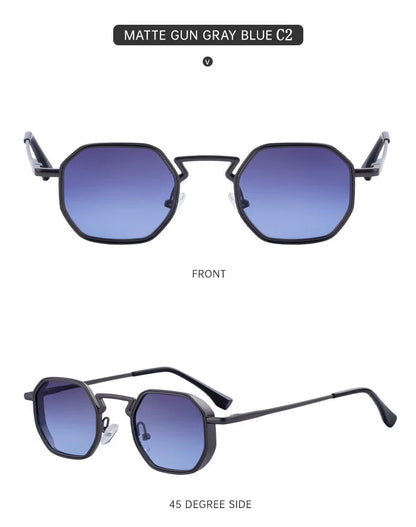 Vintage Steampunk Sunglasses Women 2025 Luxury Retro Punk Sunglass Men Fashion Glasses Gafas De Sol Hombre Lunette Soleil Femme