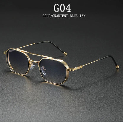 2025 Square Sunglasses Women Trendy Vintage Steampunk Sunglass Men Luxe Fashion Glasses Gafas De Sol Hombre Lunette Soleil Femme