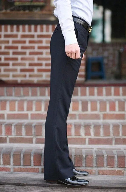 Brown Plus Big Size Male Suit Trousers Straight Men's Summer Pants Up Elegant 2025 Korean Style Clothes Classic Reviews Many