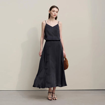 Long Skirts For Women 2026 Spring New Elegant Chinese Style Jacquard Skirt Women's Casual Loose Umbrella Skirt 12651008