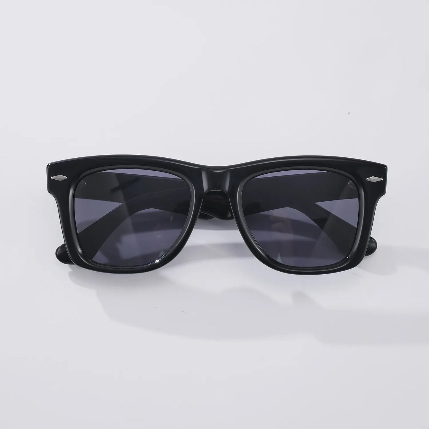 Fashion High Quality Handmade Acetate Man Square Sunglasses Outdoors UV Protection Women SUN GLASSES Support Prescription Lenses