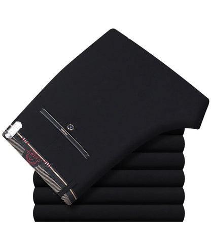 Mens Suit Pants Summer Thin Men Dress Pants Straight Business Office Mens Formal Pants Big Size Classic Trousers Male