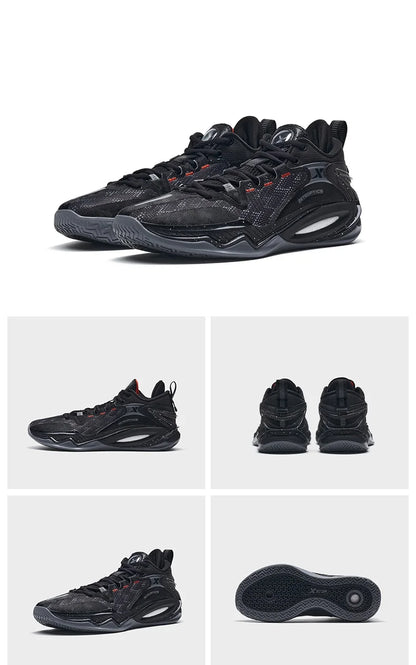 Light Attack 2.0 V3 Basketball Shoes For Men  Spring Wear-Resistant Men's Mid Top Training Sneakers 876119120010