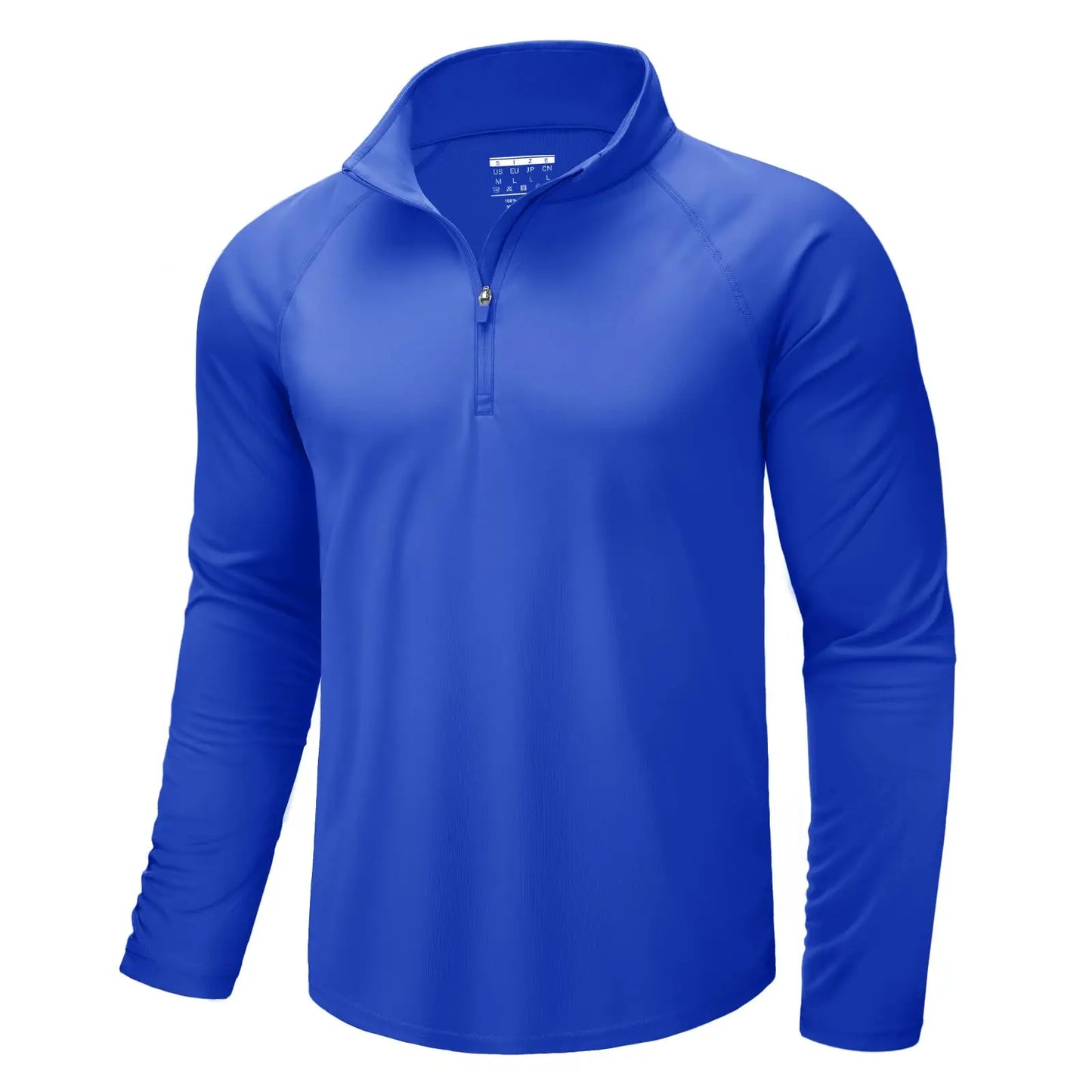 Mens UPF50+ UV Protection T-Shirt Lightweight Long Sleeve Quick Dry Fishing Shirt Outdoor Hiking Workout Rash Guards