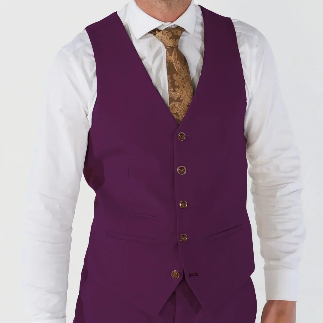 Men Vest Beige V Neck Single Button Solid Waistcoat For Wedding Birthday Banquet Party Business Daily Casual Men Suit Vest