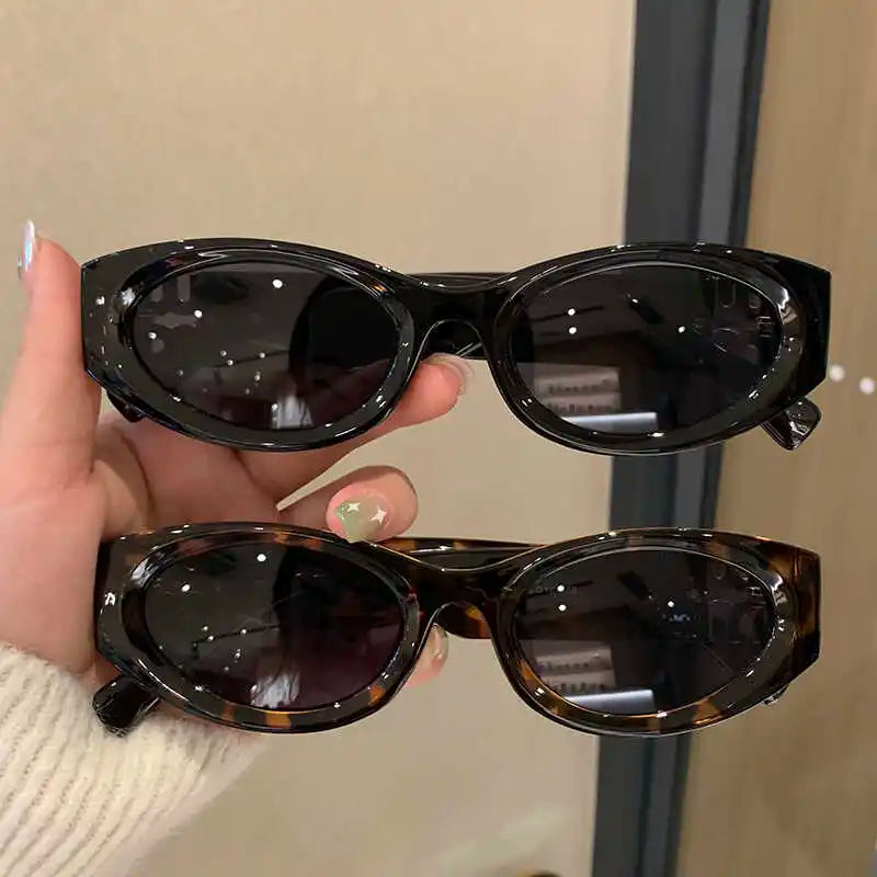 2025 New Fashion Small Frame Cat Eye Sunglasses Women Men Brand Design Luxury Sun Glasses Ladies Eyewears Oculos De Sol UV400
