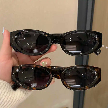 2025 New Fashion Small Frame Cat Eye Sunglasses Women Men Brand Design Luxury Sun Glasses Ladies Eyewears Oculos De Sol UV400