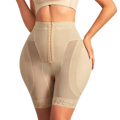 Women High Waist Hip Pad Shaper Panties Padded Hip Enhancer Shapewear Shorts Breathable Butt Lifting Body Shaper Push Up Panties