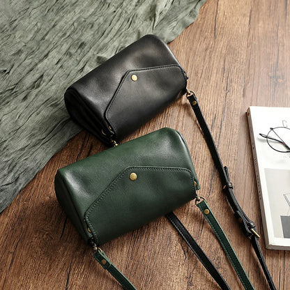 High Quality Genuine Leather Women Crossbody Bag New Style Multi-Layered Messenger Bags Small Female Mobile Phone Purse Bag