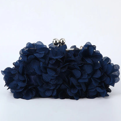 Flower Dinner Purse Designer Floral Chain Crossbody Bride Handbag Clutches Woman Petal Evening Party Clutch Wedding Dress Bag