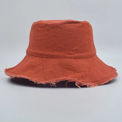 Wholesale New Bob Summer Bucket Hats Reversible Men Ladies Cotton Outdoor Sports Pull Up Fashion Panama Sun Hat Gift Wine Party