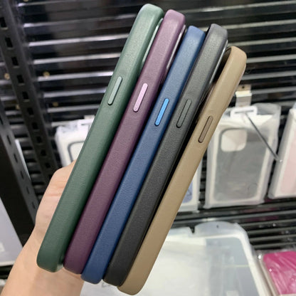 With Box Official Magnetic Busine Leather Case for Orginal IPhone 17 Pro Max 16 15 14 13 12 for Magsafe Wireless Charge Cover