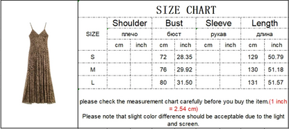 Ladies Sexy Summer Dress Women Vintage Leopard Print Sling Dress Party Suspender Sleeveless Backless Slimming Maxi Dress Female
