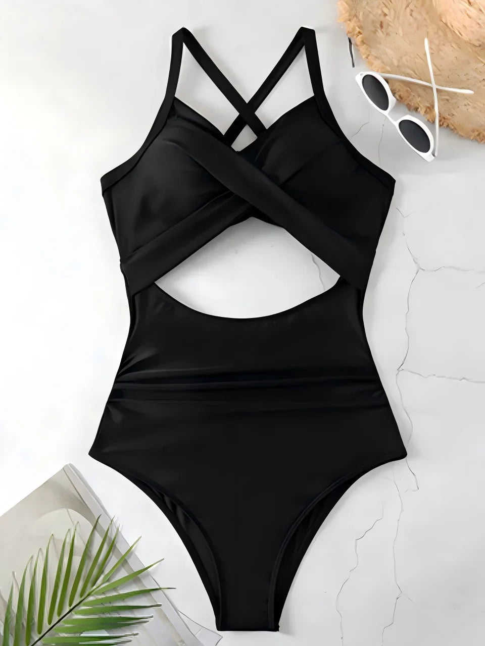 2026 Plain Ruched Swimsuit Women One Piece Solid Swimwear Female Beachwear Bathers Bathing Swimming Swim Bodysuit Summer