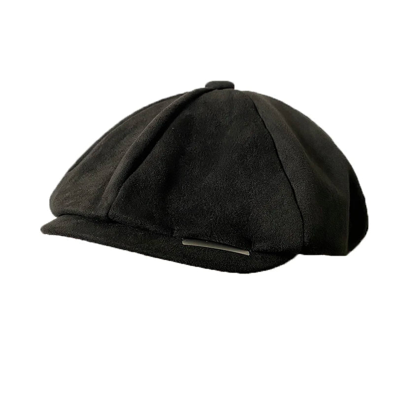 Vintage Men's Newsboy Cap With Blades Peaky Hats Women Men Berets Classic Woolen Octagonal Caps Casual Gatsby Flat Hat NZ297