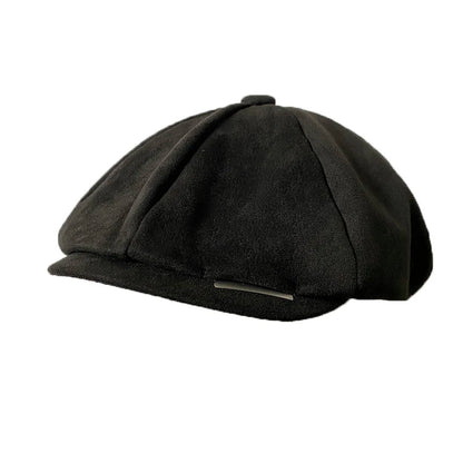 Vintage Men's Newsboy Cap With Blades Peaky Hats Women Men Berets Classic Woolen Octagonal Caps Casual Gatsby Flat Hat NZ297