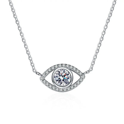 5mm D Color Moissanite Necklace Lab Diamond GRA Certified Fine Jewelry 925 Sterling Silver Necklaces Wedding for Women