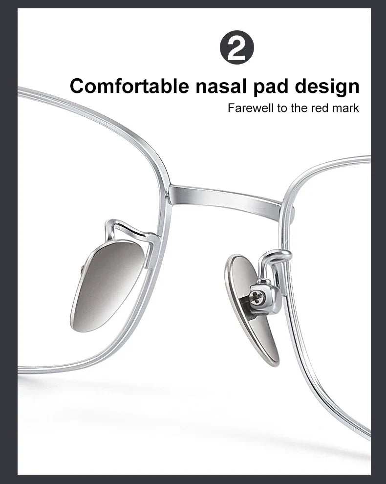 Ultra-light Women's Small Frame Geometric Design Men's Anti-blue Light Glasses Can Be Customized Prescription 8027