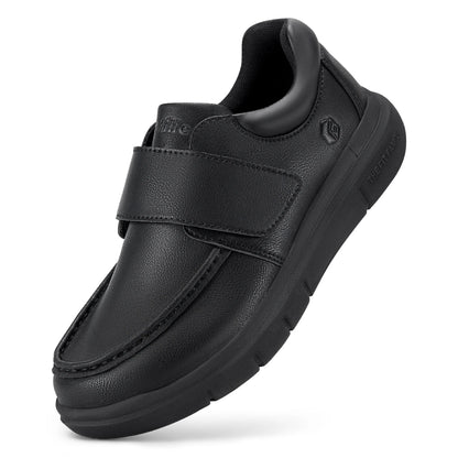 Wide Fit Men's Leather Shoes Diabetic Walking Shoes Oxford Shoes Formal Business Shoe Comfortable All Day Wear