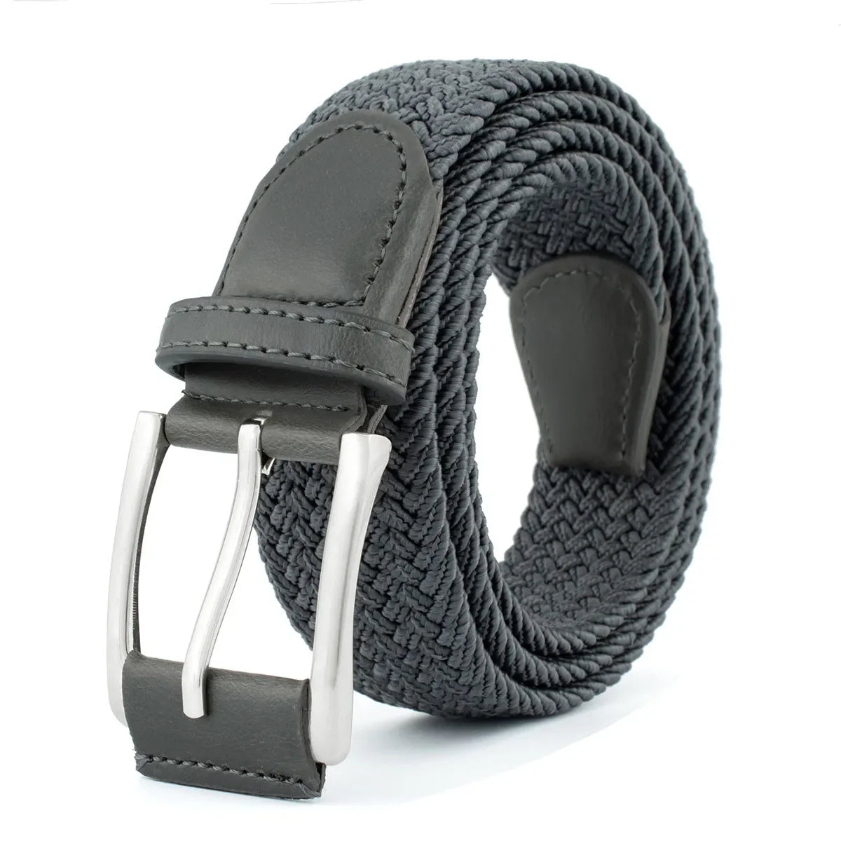 1pc Stretch Woven Braided Belt for Men Women Junior Casual Jeans Pants Golf Belt Canvas Belt