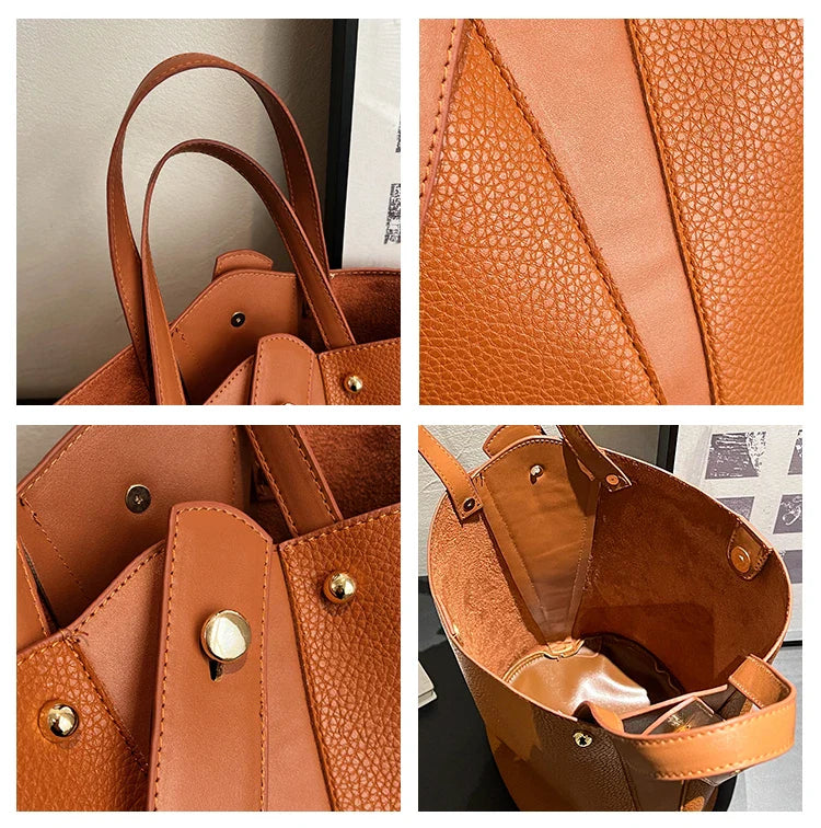 Fashion Trending Brand Luxury Designer Women Bags Female Handbags Solid Bucket Bag For Women 2026 Crossbody Shoulder Bags Totes