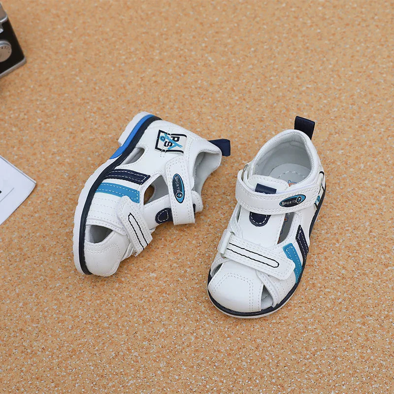 Summer New Sandals Boys Shoes Children Beach Shoes Non-Slip Closed Toe baby Sandals