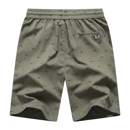 Big Size Men's Casual Shorts Summer Light Weight Shorts Outdoor Sports Cool Breathable Beach Relaxed Fit Cotton Cargo Shorts