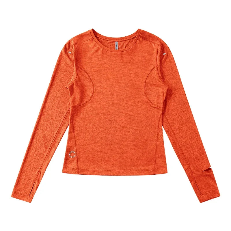 Rudolf Lightweight Quick - Dry Long - Sleeve Running T - Shirt | Breathable Outdoor Top  Summer Women's Long-sleeve Sportswear