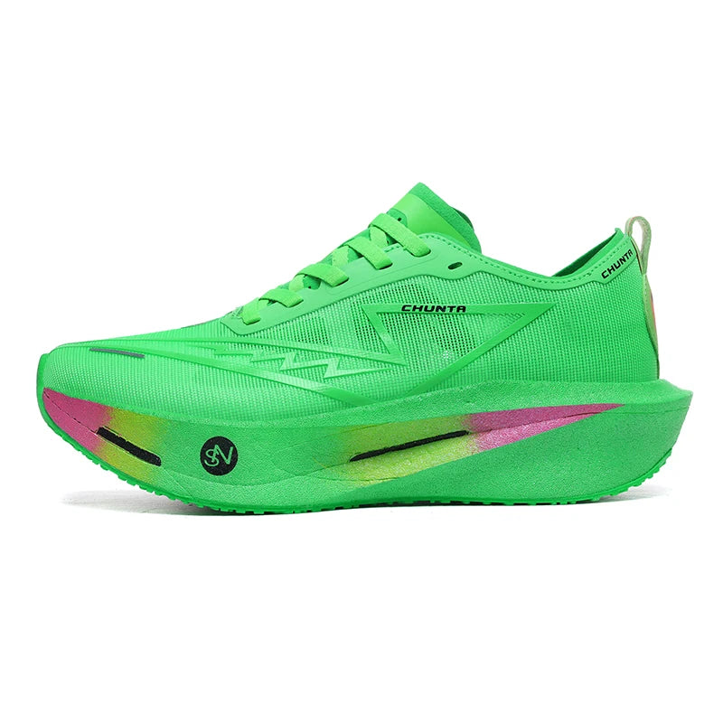 Men Running Shoes Carbon Board Marathon Speciality Sports Breathable Lightweight Women's Comfortable Athletic Sneakers