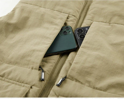 Men's Multi-Pocket Clothing Winter Vest Jackets Sleeveless Coat Fashion Large Size 6XL Male Warm Waistcoat Fleece Vest Men