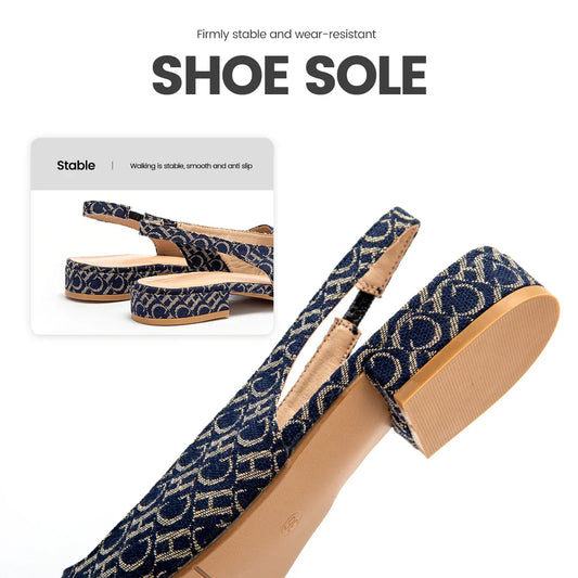 Exquisite Workmanship Simple Fashion Season New Women's Low Heel Sandals Wear Comfortable Fashion Versatile