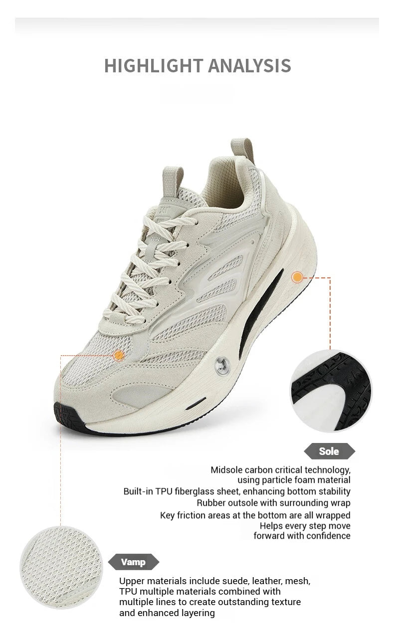 Men Casual Shoe Retro Soft Versatile Trendy Leisure Durable Grippy Cushioning Airy Male Sneaker 672546763