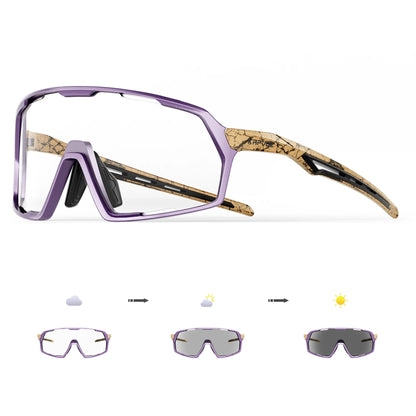 Photochromic Sunglasses Man MTB Climbing Glasses Outdoor Sports Bike Cycling Glasses Women Driving Bicycle Goggles UV400