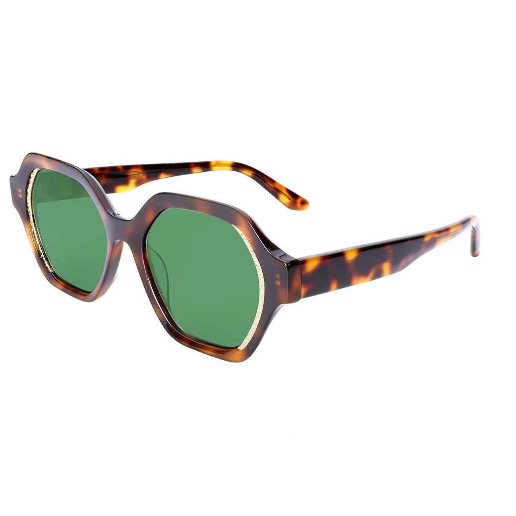 Fashion Rhinestone Cat Eye Acetate Sunglasses UV400 Protection Stylish Women's Sun Glasses