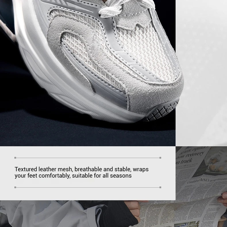 2000 Men's Casual Shoe Retro Soft Rebound Versatile Breathable Leisure Anti-slip Light Male Sneakers 672536772