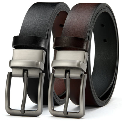 Mens Leather Belt  High Quality Leather Belt Men Male Genuine Leather Strap Luxury Pin Buckle Jeans For Men Men Accessori